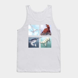 Origami Arctic Tank Top